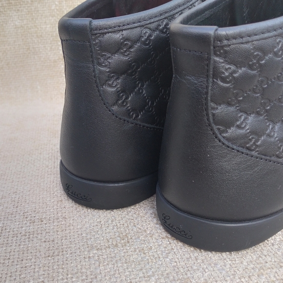 Gucci GG Guccissima Leather Mid Sneakers - Picture 5 of 8
